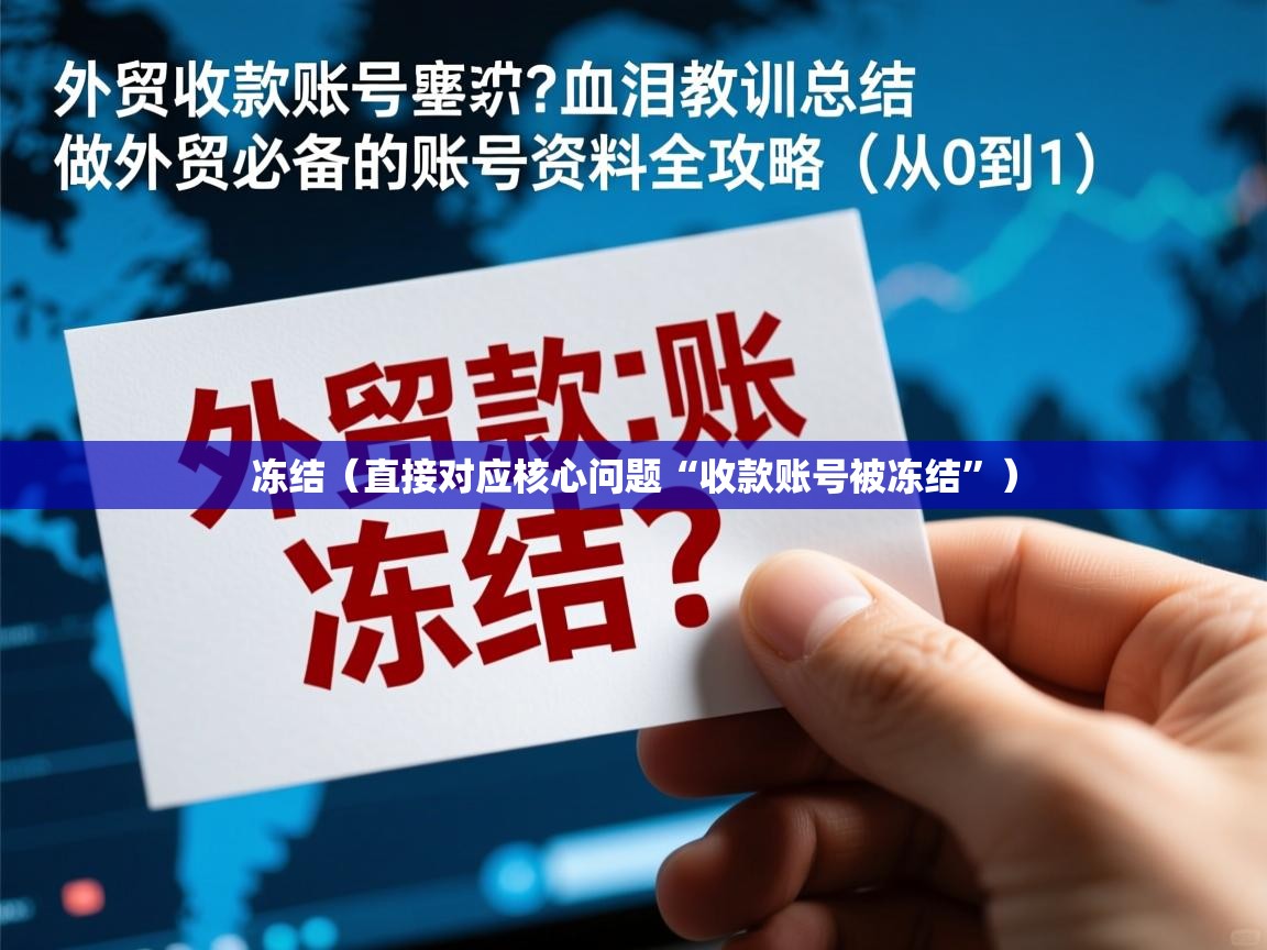 外贸收款账号被冻结？血泪教训总结，做外贸必备的账号资料全攻略（从0到1）