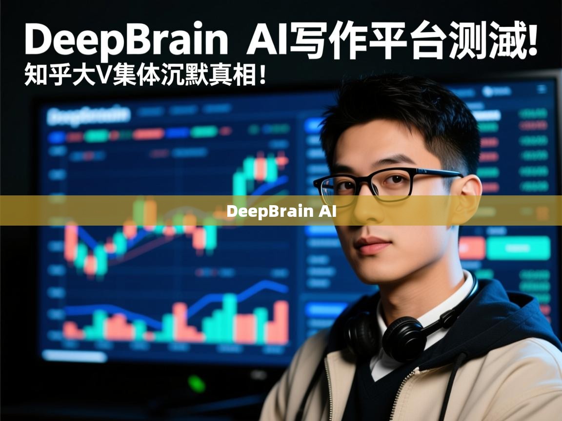 DeepBrain AI写作平台实测，知乎大V集体沉默的真相！