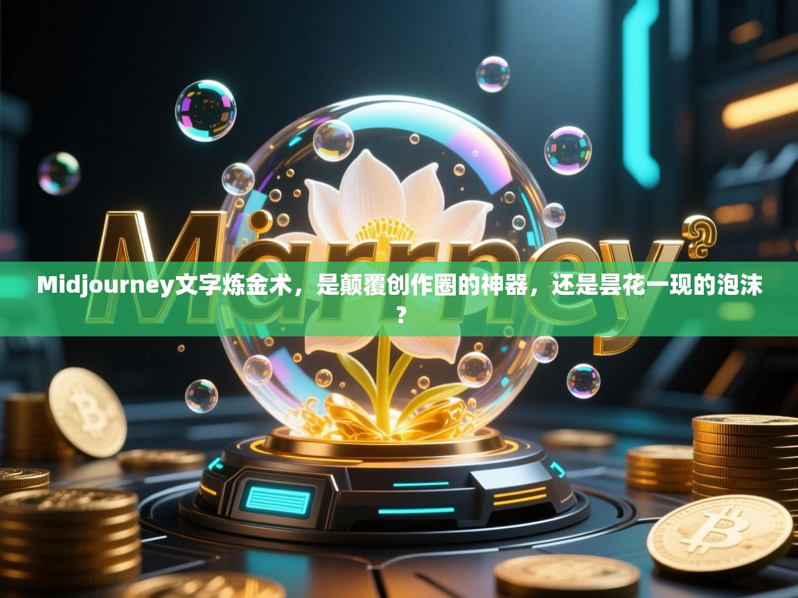 Midjourney文字炼金术，是颠覆创作圈的神器，还是昙花一现的泡沫？