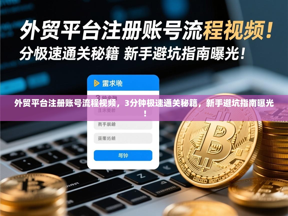 外贸平台注册账号流程视频，3分钟极速通关秘籍，新手避坑指南曝光！
