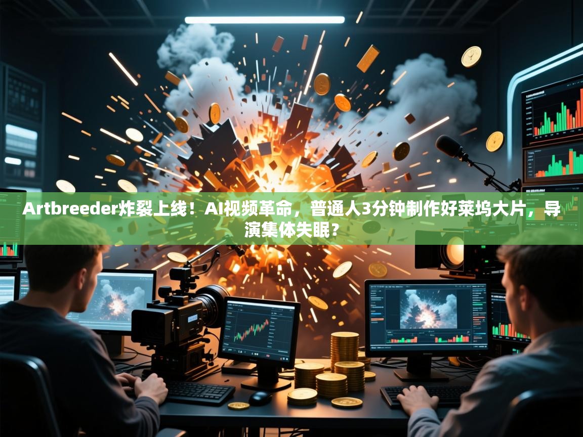 Artbreeder炸裂上线！AI视频革命，普通人3分钟制作好莱坞大片，导演集体失眠？