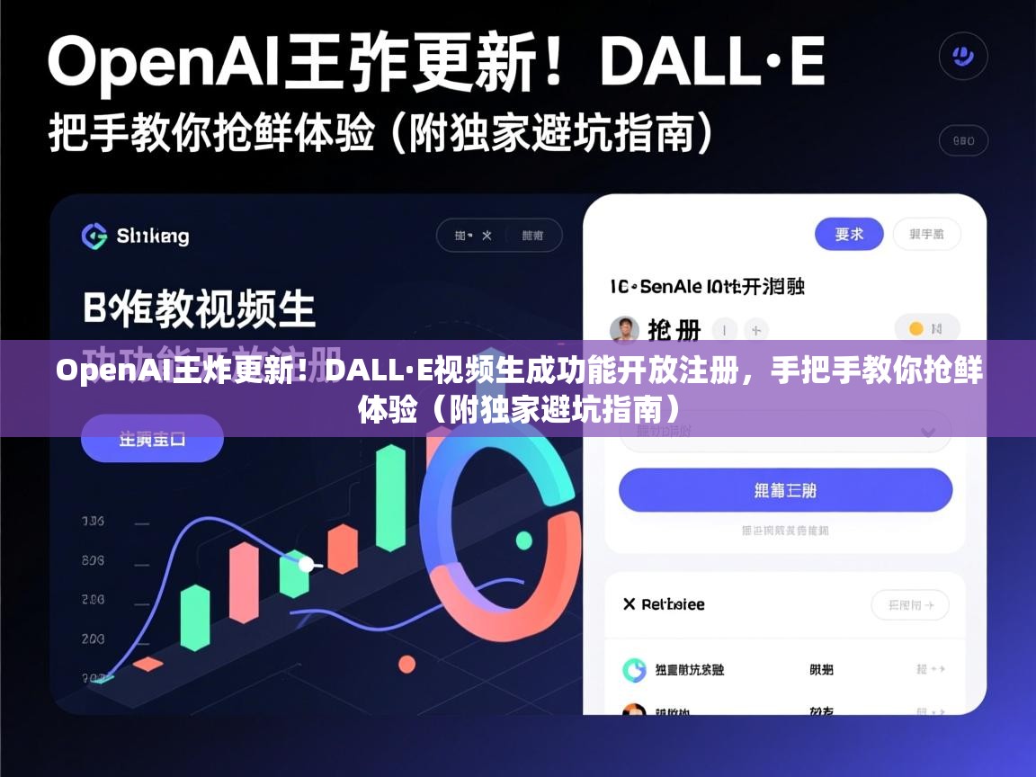 OpenAI王炸更新！DALL·E视频生成功能开放注册，手把手教你抢鲜体验（附独家避坑指南）