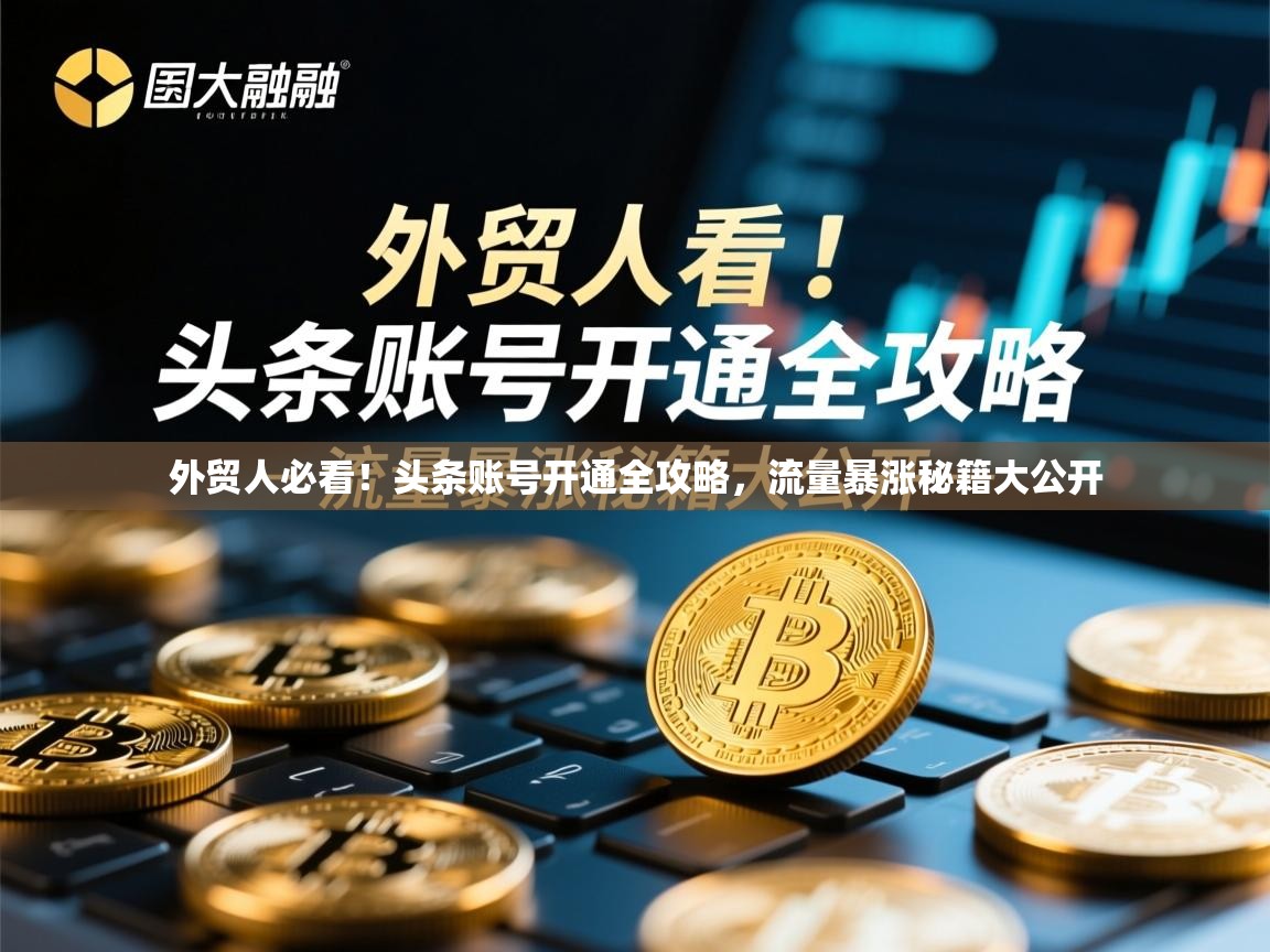 外贸人必看！头条账号开通全攻略，流量暴涨秘籍大公开