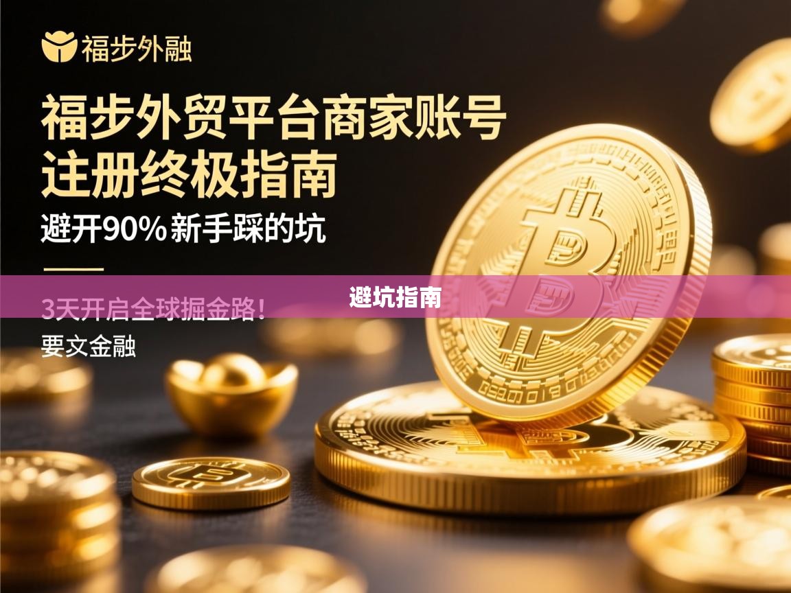 福步外贸平台商家账号注册终极指南，避开90%新手踩的坑，3天开启全球掘金路！