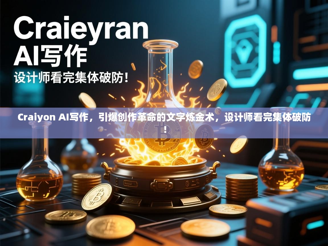 Craiyon AI写作，引爆创作革命的文字炼金术，设计师看完集体破防！