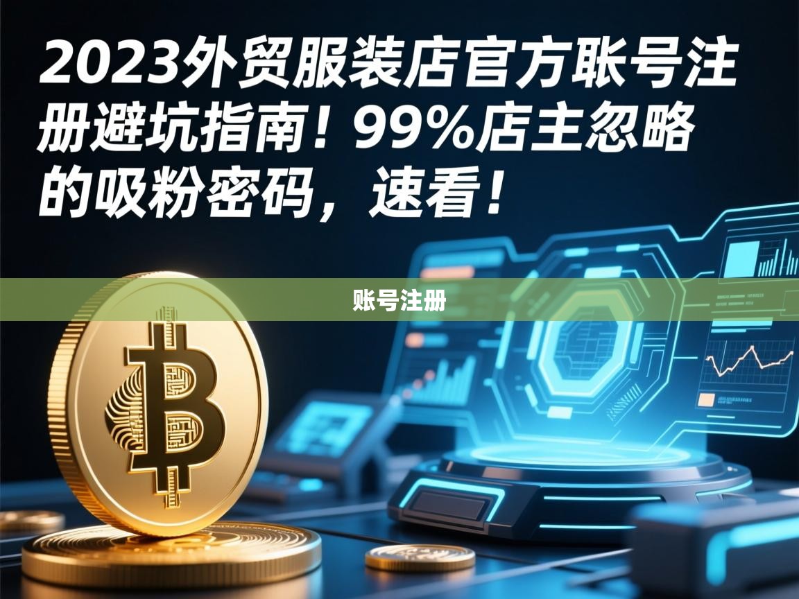 2023外贸服装店官方账号注册避坑指南！99%店主忽略的吸粉密码，速看！