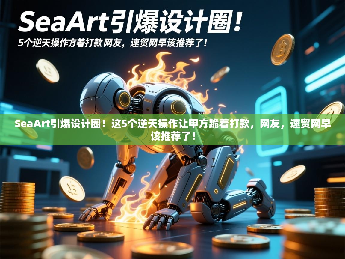 SeaArt引爆设计圈！这5个逆天操作让甲方跪着打款，网友，速贸网早该推荐了！
