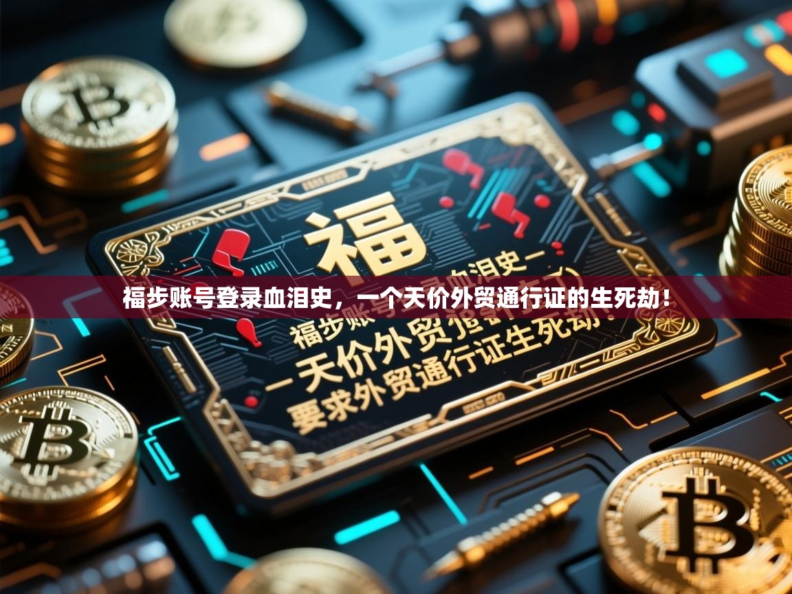 福步账号登录血泪史，一个天价外贸通行证的生死劫！