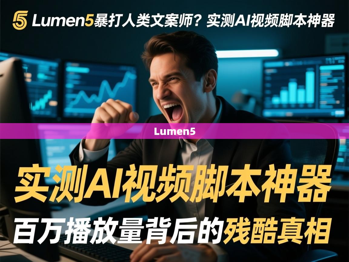 Lumen5暴打人类文案师？实测AI视频脚本神器，百万播放量背后的残酷真相
