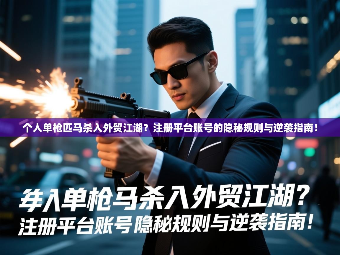 个人单枪匹马杀入外贸江湖？注册平台账号的隐秘规则与逆袭指南！