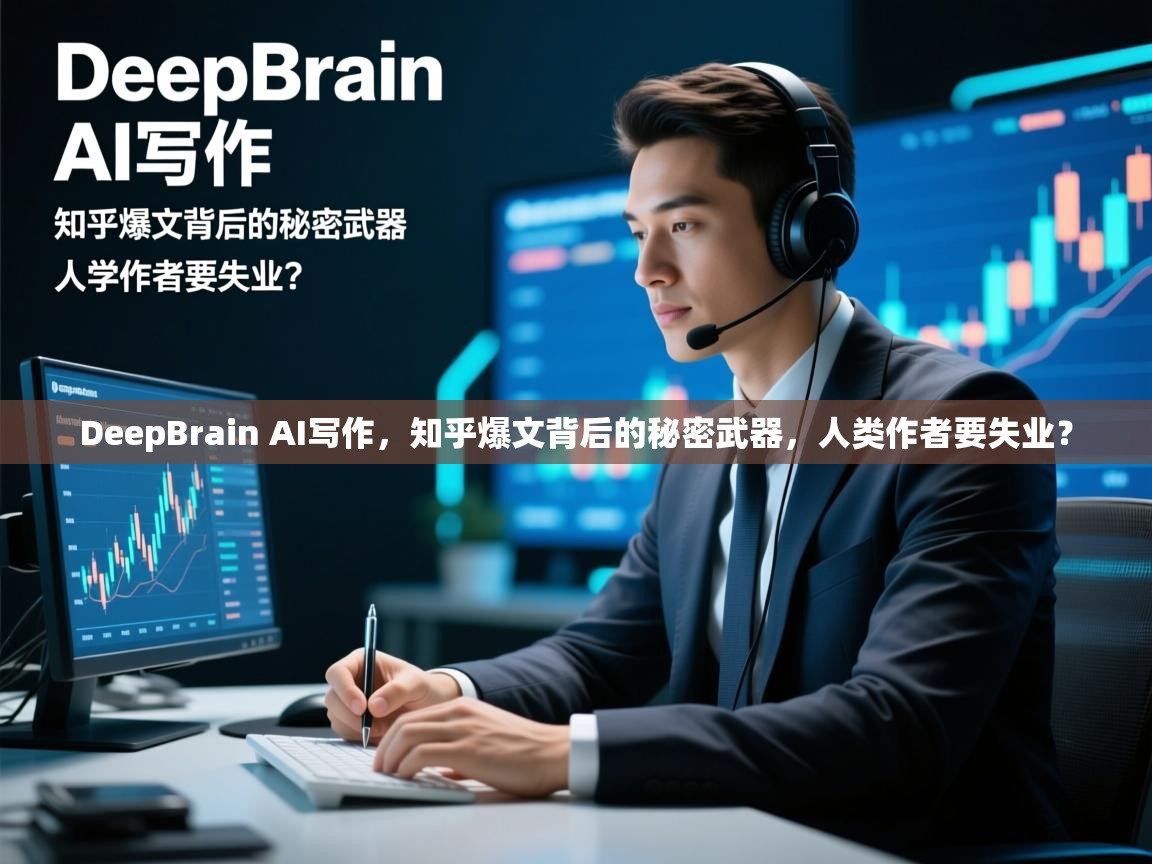 DeepBrain AI写作，知乎爆文背后的秘密武器，人类作者要失业？
