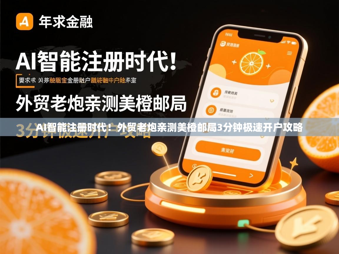 AI智能注册时代！外贸老炮亲测美橙邮局3分钟极速开户攻略