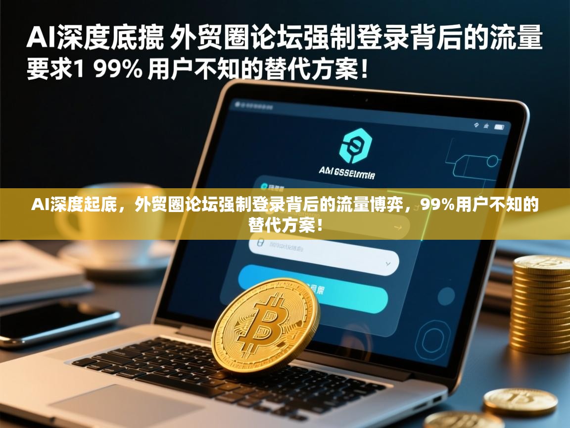 AI深度起底，外贸圈论坛强制登录背后的流量博弈，99%用户不知的替代方案！