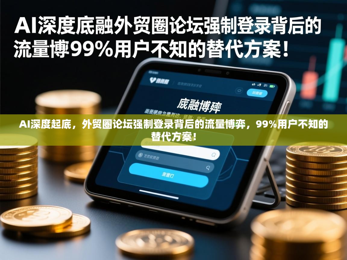 AI深度起底，外贸圈论坛强制登录背后的流量博弈，99%用户不知的替代方案！