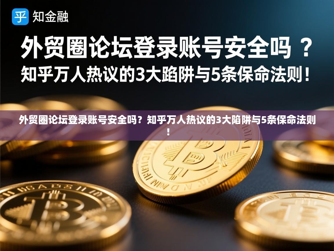 外贸圈论坛登录账号安全吗？知乎万人热议的3大陷阱与5条保命法则！