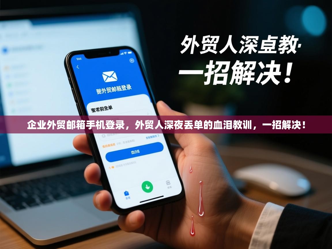 企业外贸邮箱手机登录，外贸人深夜丢单的血泪教训，一招解决！
