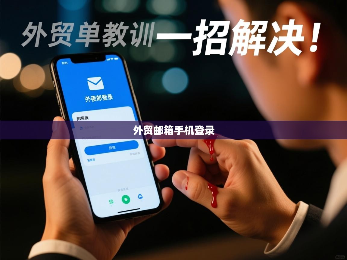 企业外贸邮箱手机登录，外贸人深夜丢单的血泪教训，一招解决！