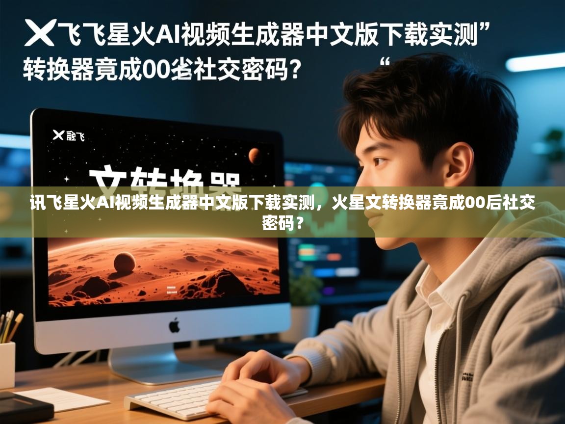 讯飞星火AI视频生成器中文版下载实测，火星文转换器竟成00后社交密码？