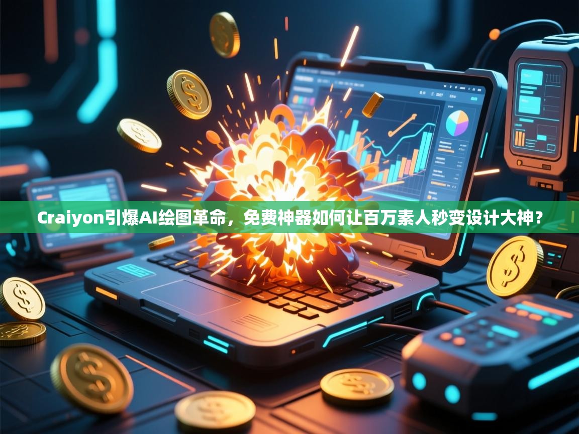 Craiyon引爆AI绘图革命，免费神器如何让百万素人秒变设计大神？