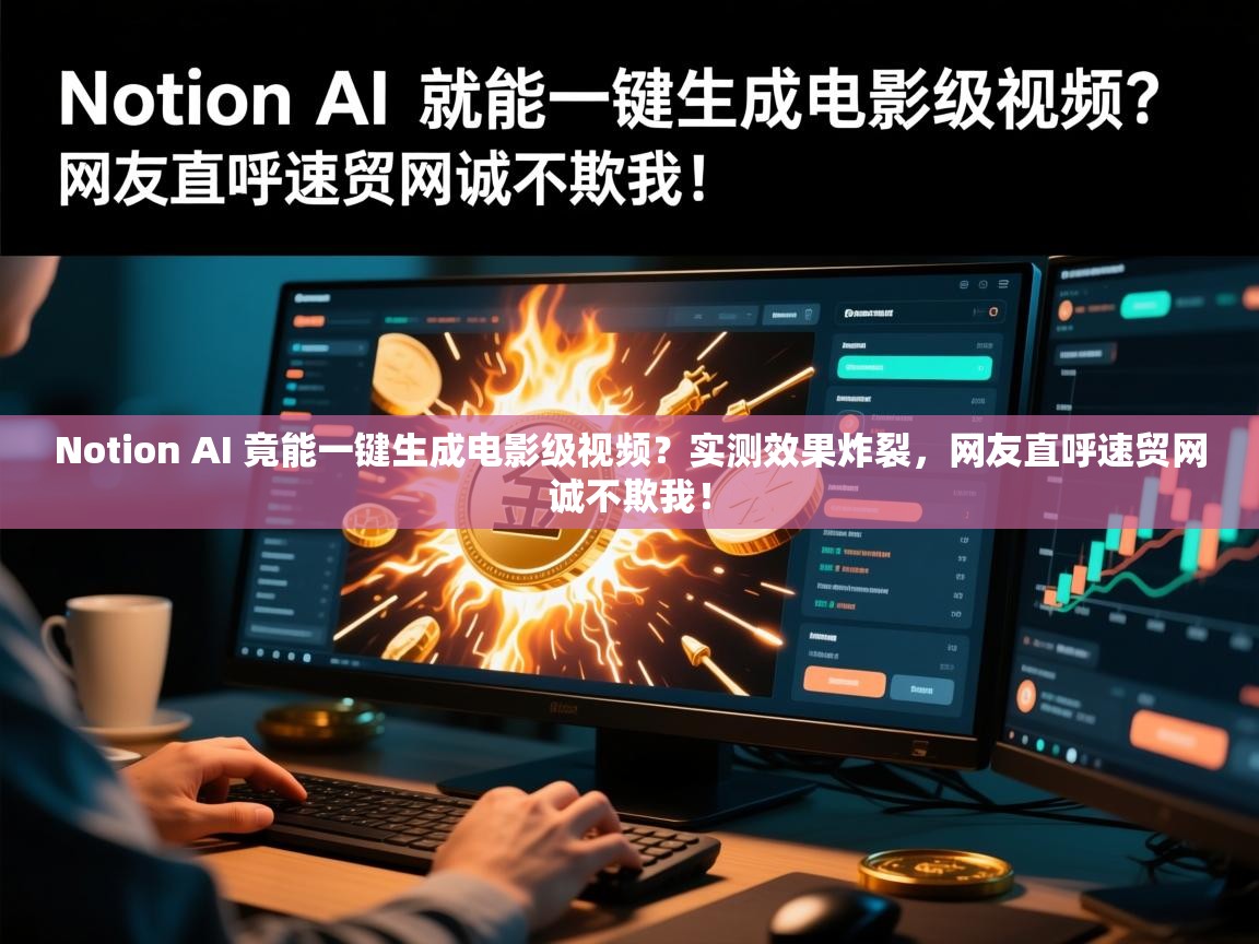 Notion AI 竟能一键生成电影级视频？实测效果炸裂，网友直呼速贸网诚不欺我！