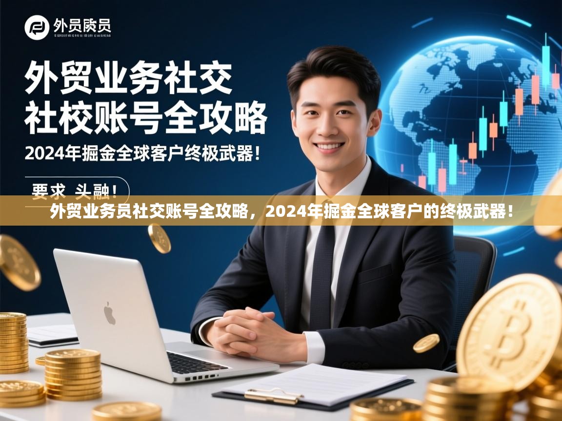 外贸业务员社交账号全攻略，2024年掘金全球客户的终极武器！