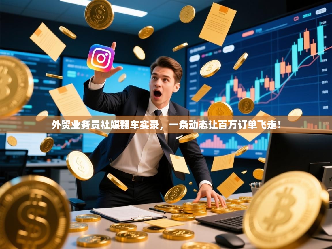 外贸业务员社媒翻车实录，一条动态让百万订单飞走！