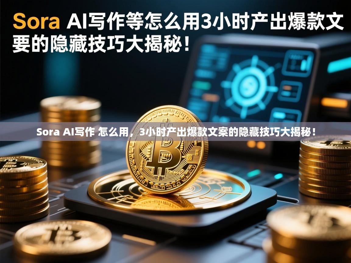Sora AI写作 怎么用，3小时产出爆款文案的隐藏技巧大揭秘！