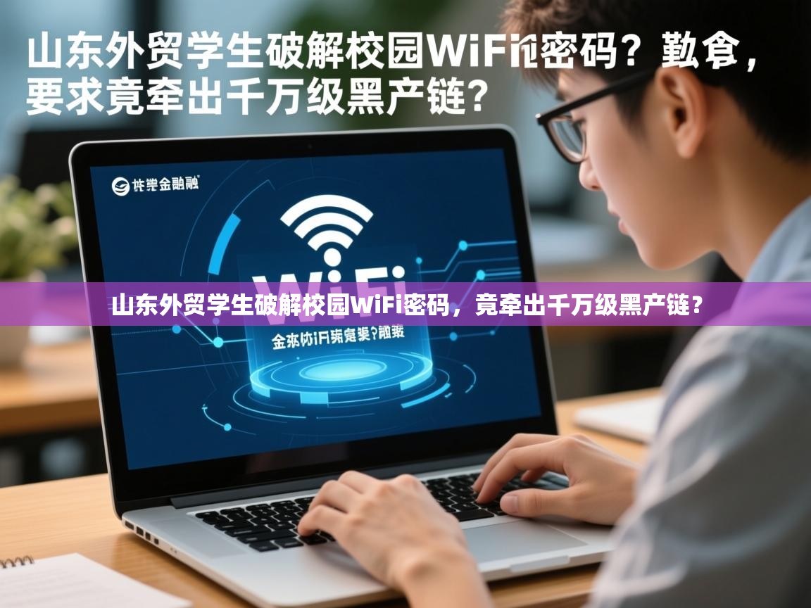 山东外贸学生破解校园WiFi密码，竟牵出千万级黑产链？