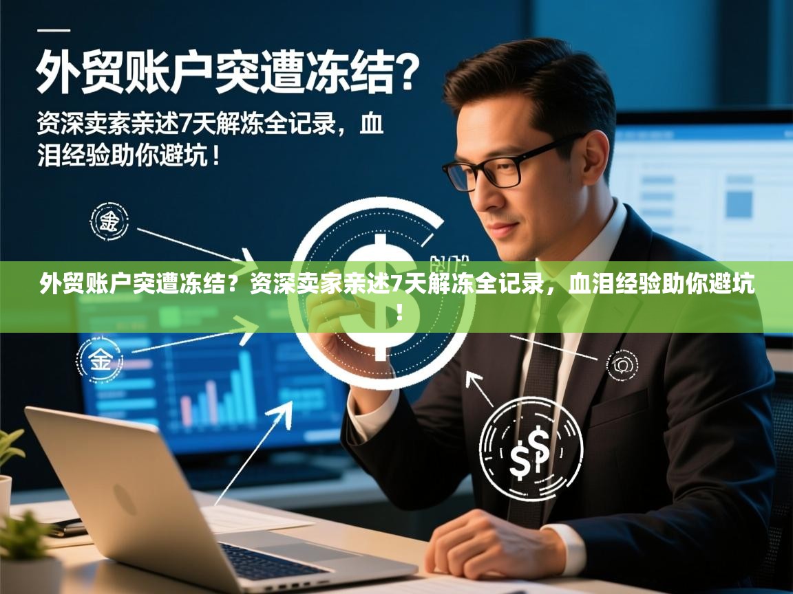 外贸账户突遭冻结？资深卖家亲述7天解冻全记录，血泪经验助你避坑！
