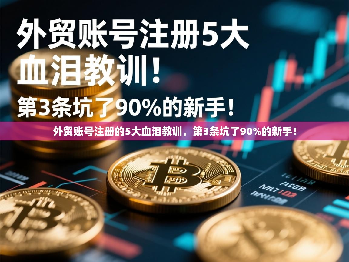 外贸账号注册的5大血泪教训，第3条坑了90%的新手！