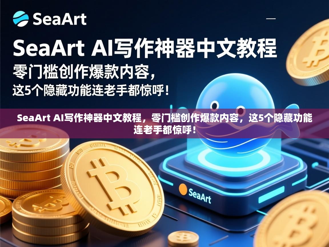 SeaArt AI写作神器中文教程，零门槛创作爆款内容，这5个隐藏功能连老手都惊呼！