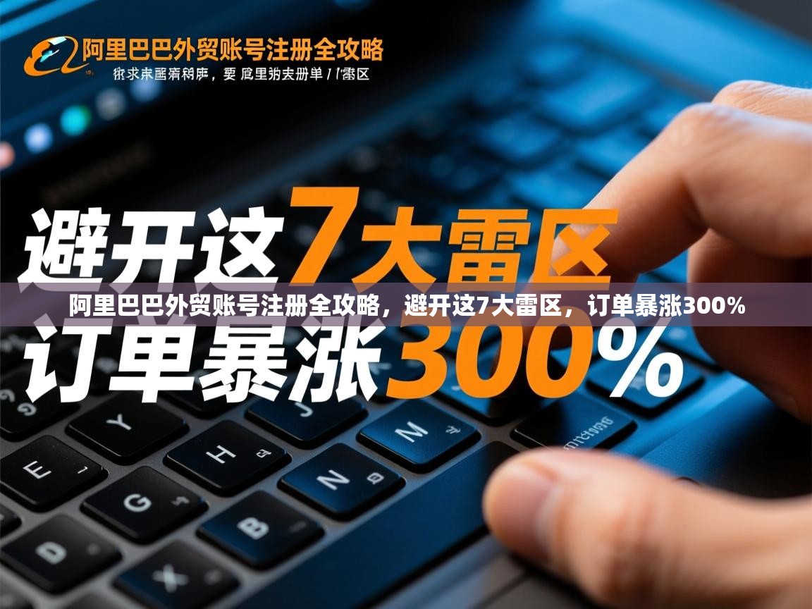 阿里巴巴外贸账号注册全攻略，避开这7大雷区，订单暴涨300%