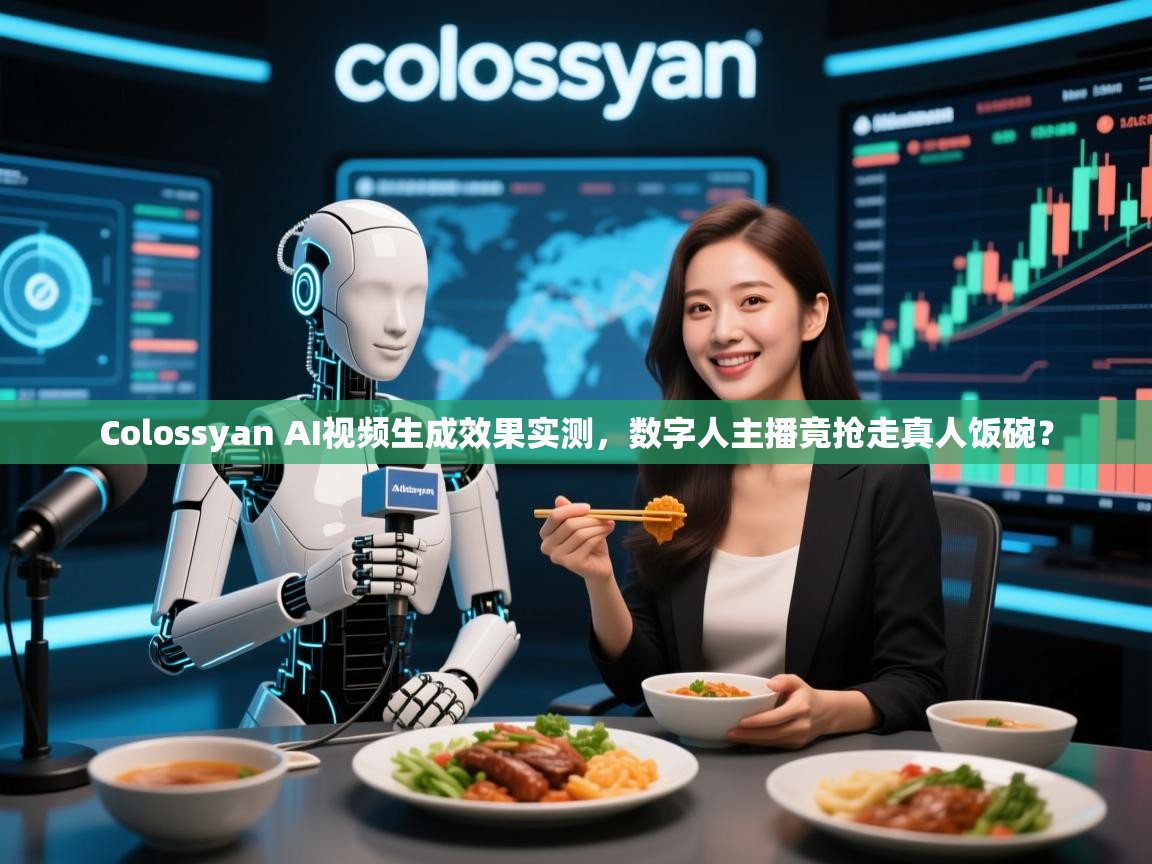 Colossyan AI视频生成效果实测，数字人主播竟抢走真人饭碗？