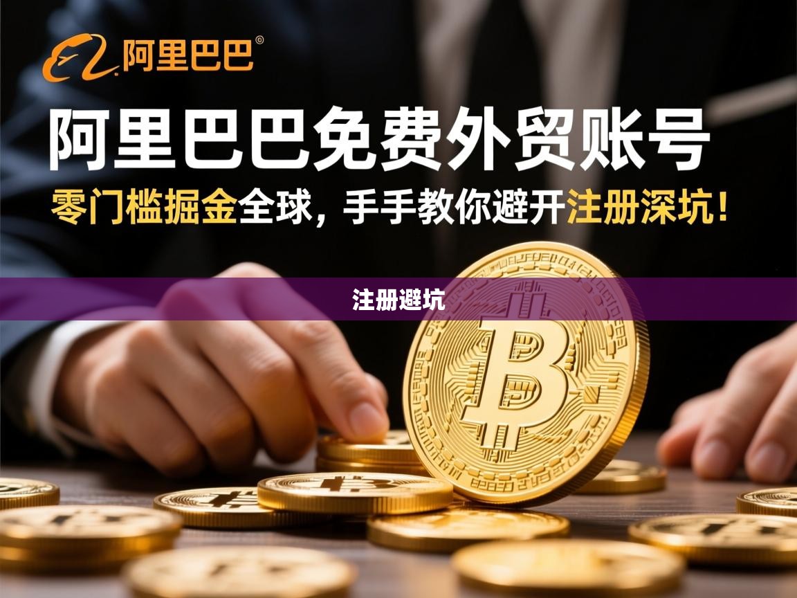 阿里巴巴免费外贸账号，零门槛掘金全球，手把手教你避开注册深坑！