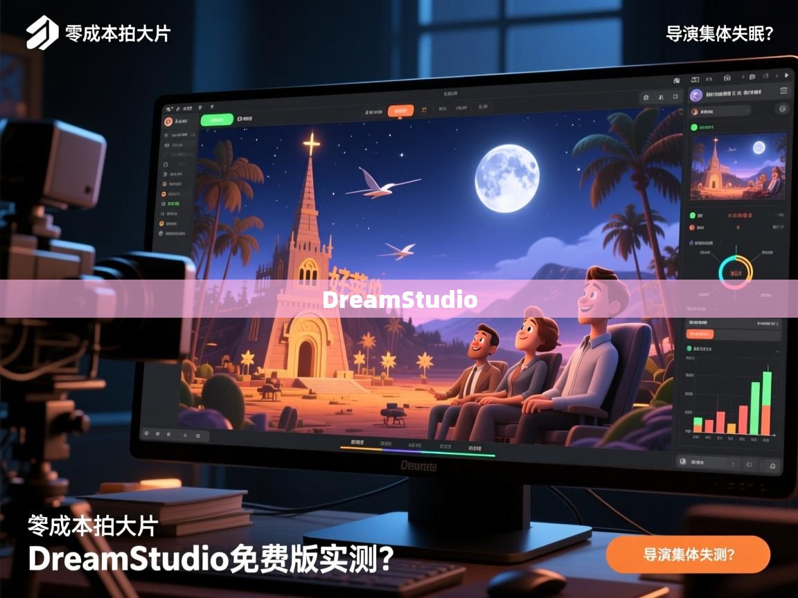 零成本拍大片！DreamStudio免费版实测，5分钟生成好莱坞级动画，导演集体失眠？