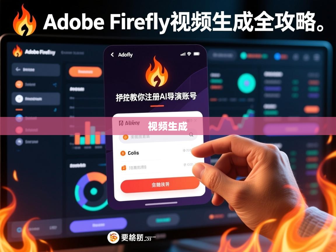 🔥Adobe Firefly视频生成全攻略，手把手教你注册AI导演账号