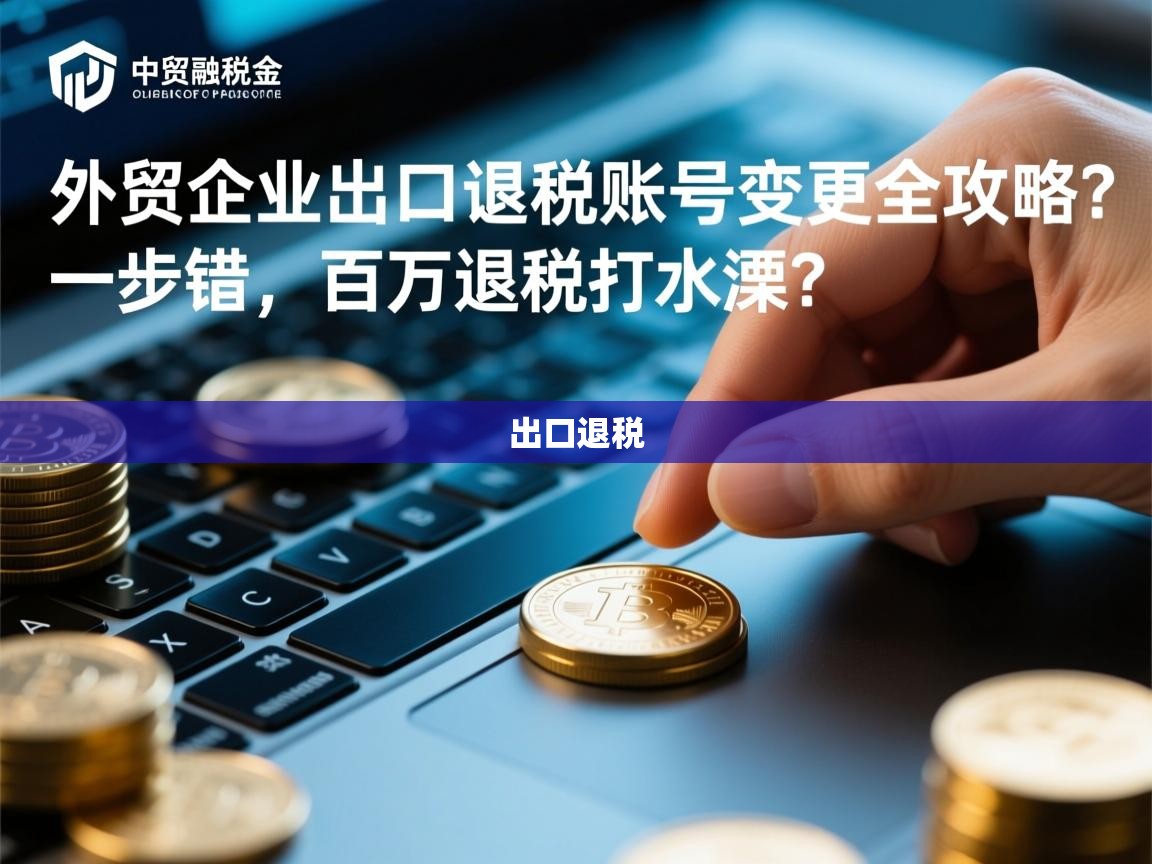 外贸企业出口退税账号变更全攻略，一步错，百万退税打水漂？
