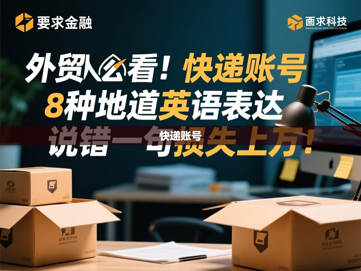 外贸人必看！快递账号的8种地道英语表达，说错一句损失上万！