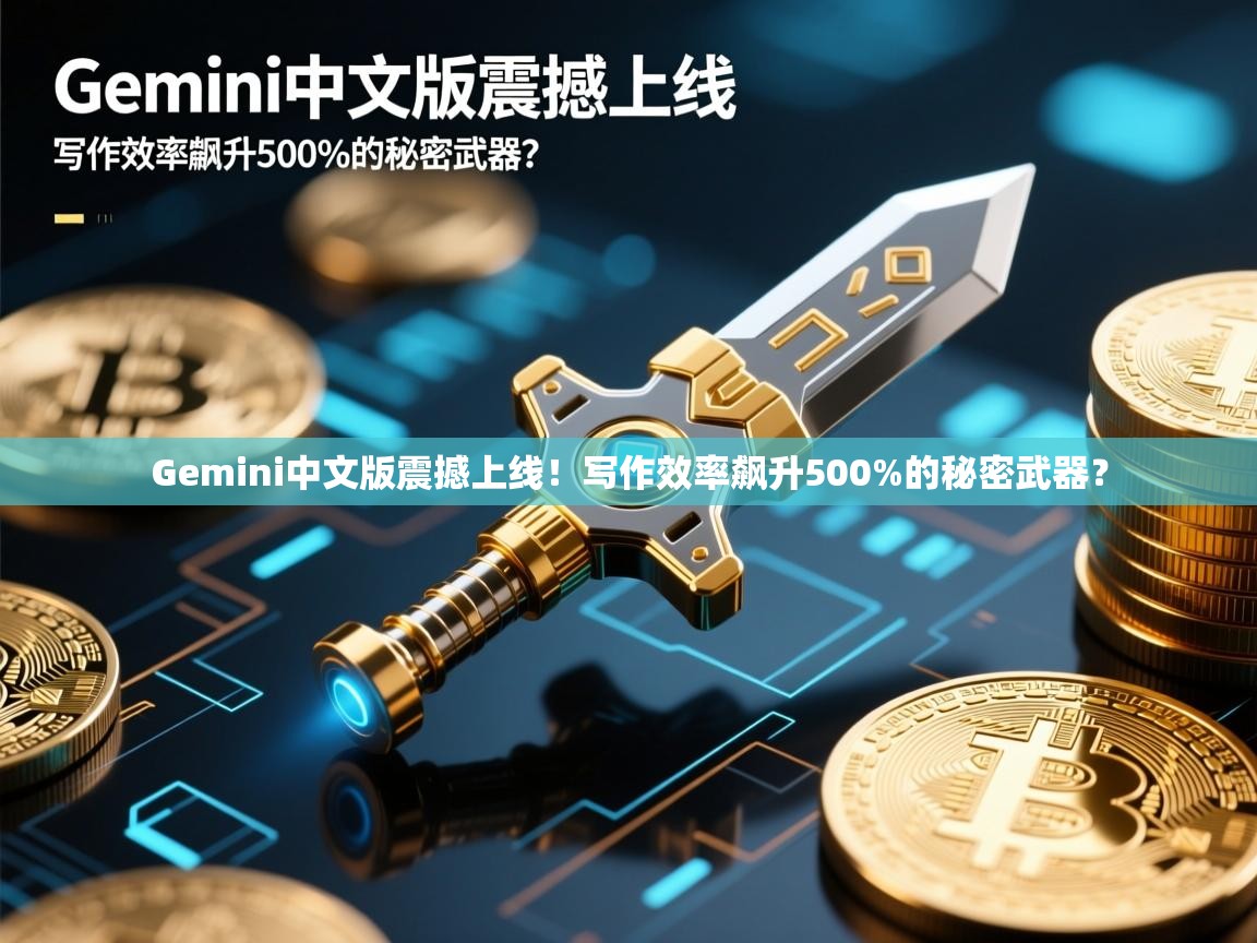 Gemini中文版震撼上线！写作效率飙升500%的秘密武器？