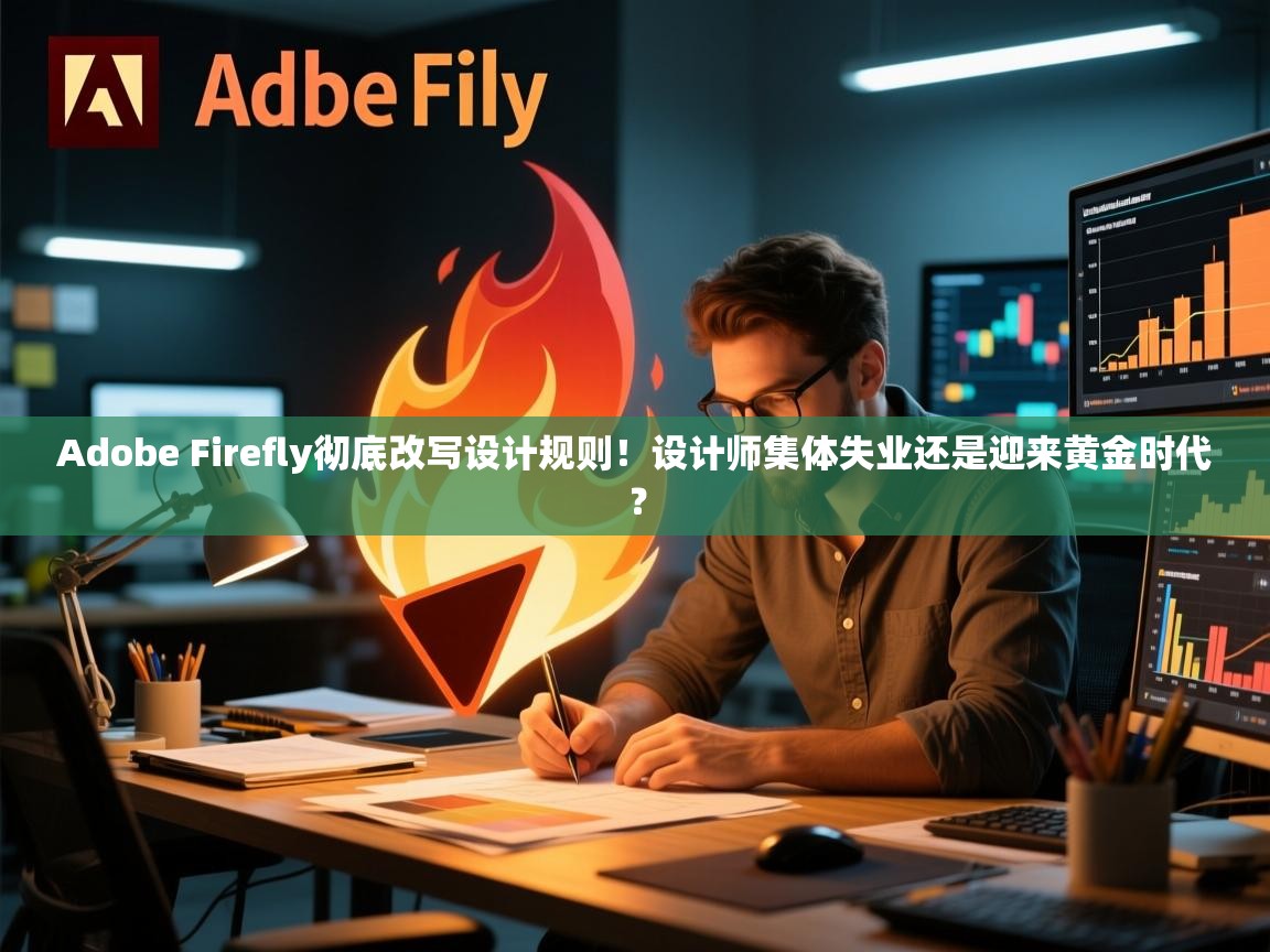 Adobe Firefly彻底改写设计规则！设计师集体失业还是迎来黄金时代？