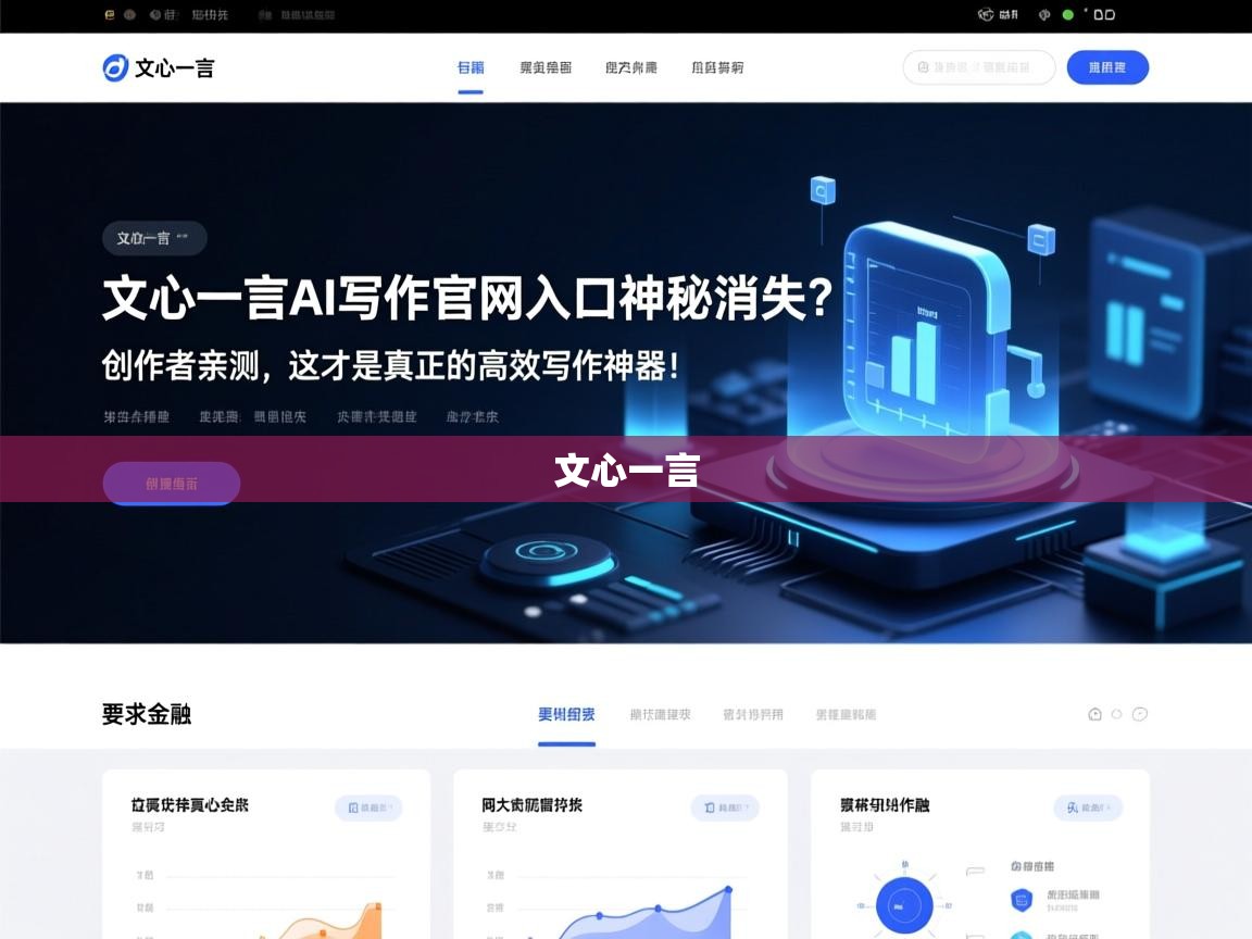 文心一言AI写作官网入口神秘消失？创作者亲测，这才是真正的高效写作神器！