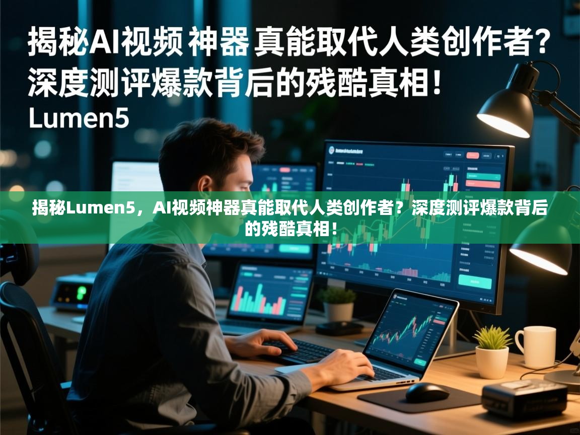 揭秘Lumen5，AI视频神器真能取代人类创作者？深度测评爆款背后的残酷真相！