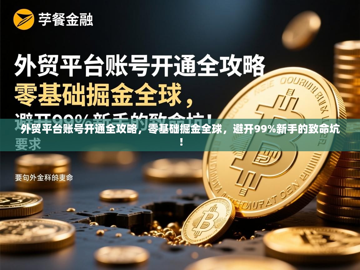 外贸平台账号开通全攻略，零基础掘金全球，避开99%新手的致命坑！