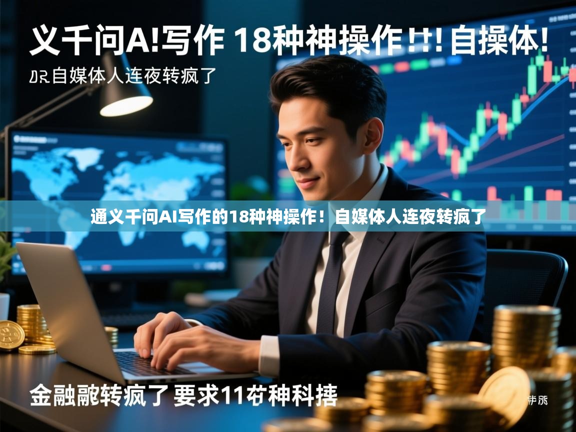 通义千问AI写作的18种神操作！自媒体人连夜转疯了