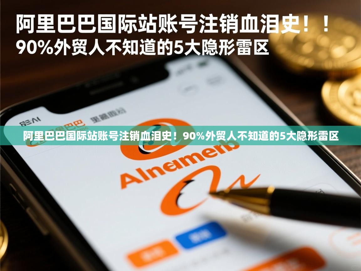 阿里巴巴国际站账号注销血泪史!90%外贸人不知道的5大隐形雷区