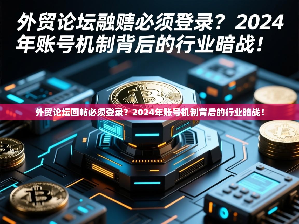 外贸论坛回帖必须登录？2024年账号机制背后的行业暗战！