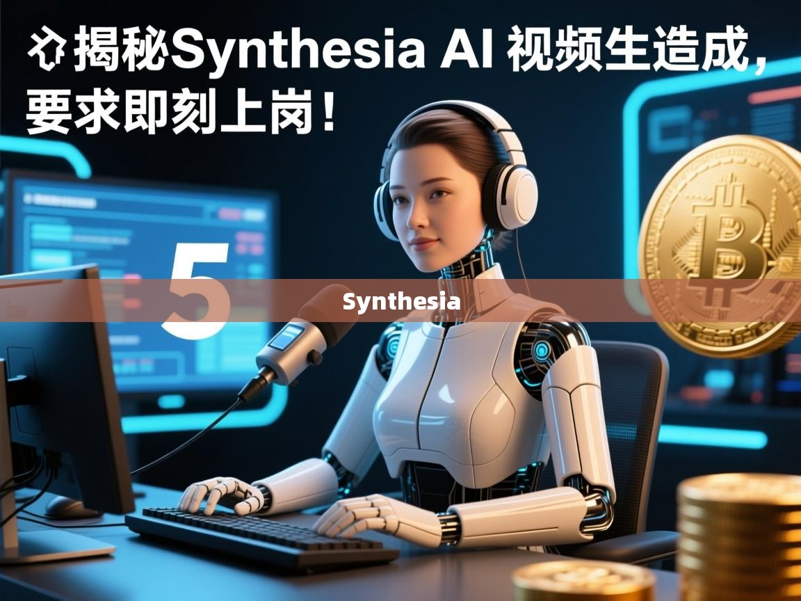 揭秘Synthesia AI视频生成，5分钟注册，数字人主播即刻上岗！