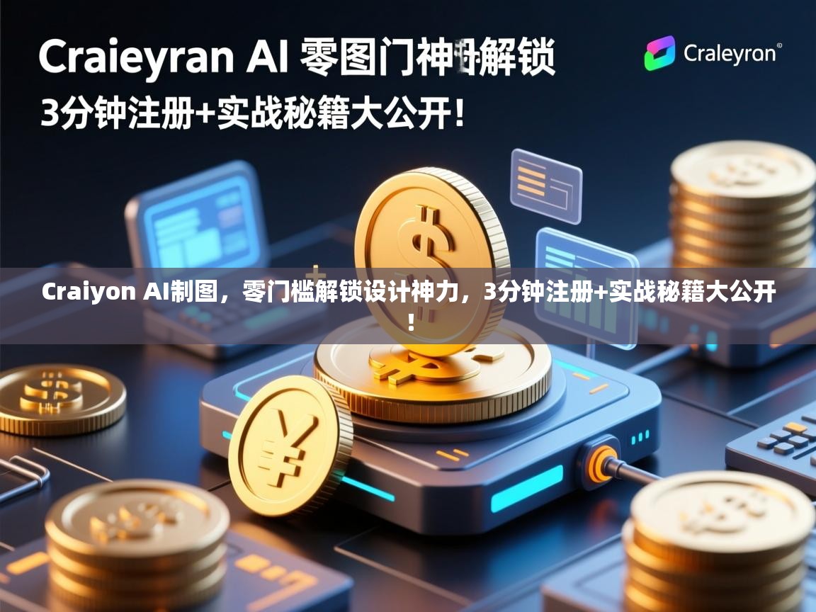 Craiyon AI制图，零门槛解锁设计神力，3分钟注册+实战秘籍大公开！
