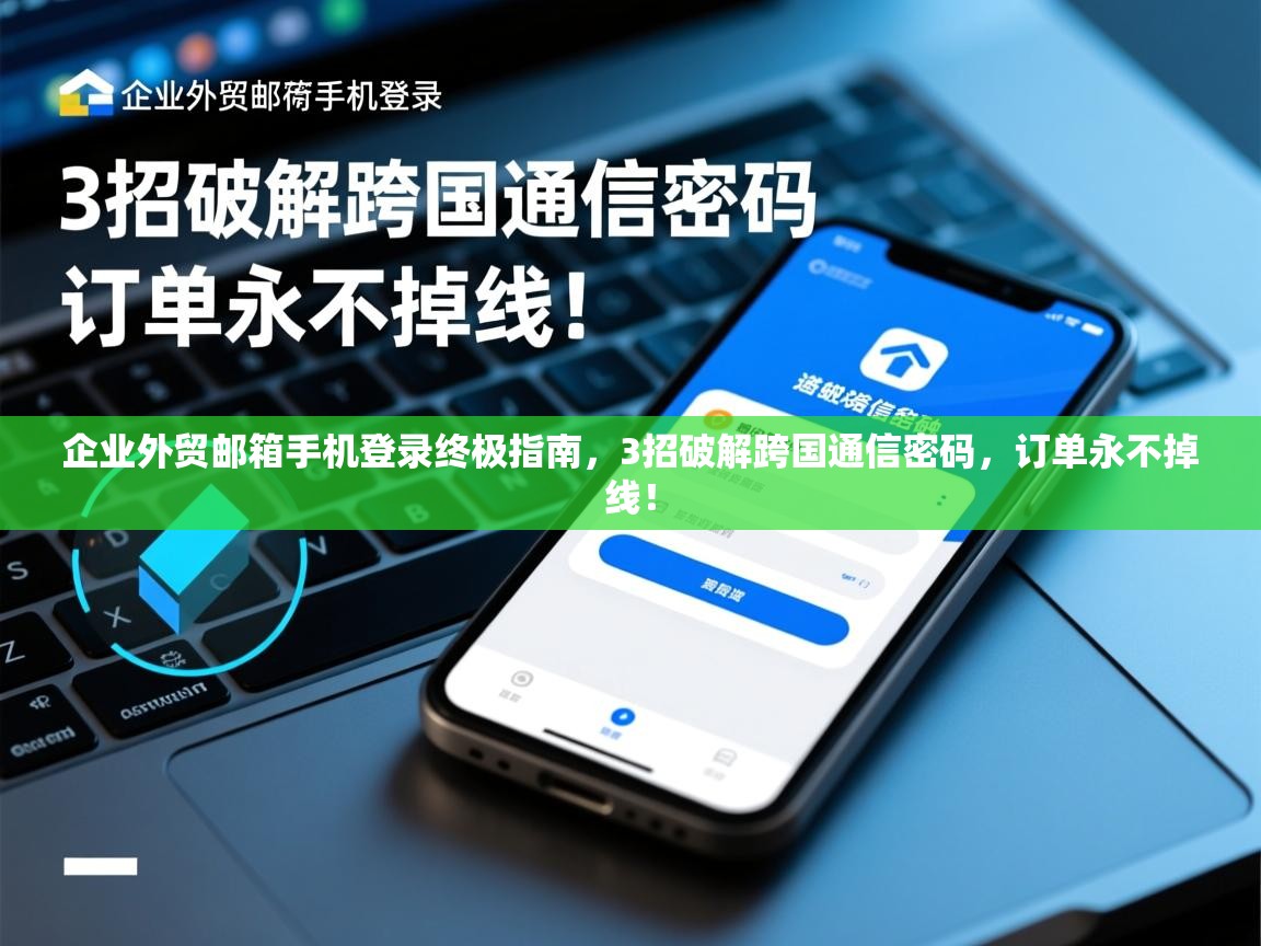 企业外贸邮箱手机登录终极指南，3招破解跨国通信密码，订单永不掉线！