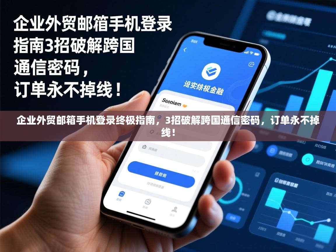 企业外贸邮箱手机登录终极指南，3招破解跨国通信密码，订单永不掉线！
